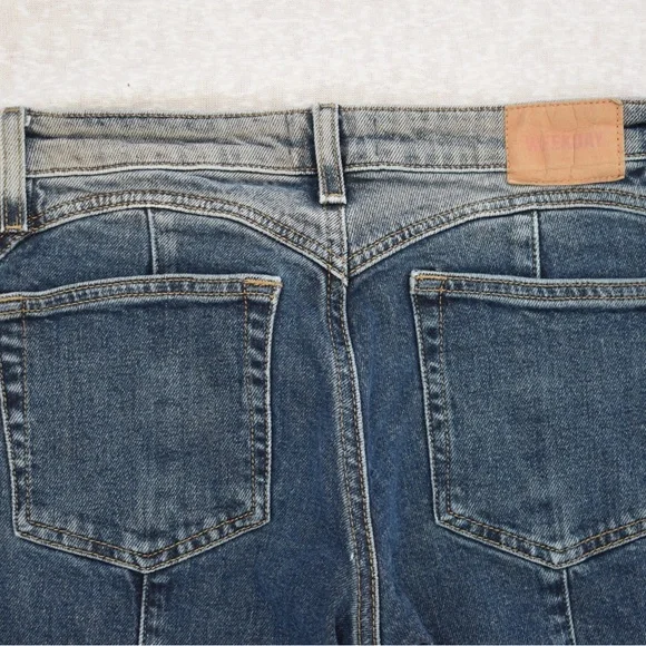 Weekday Flare Wide Leg Jeans - Picture 5 of 8